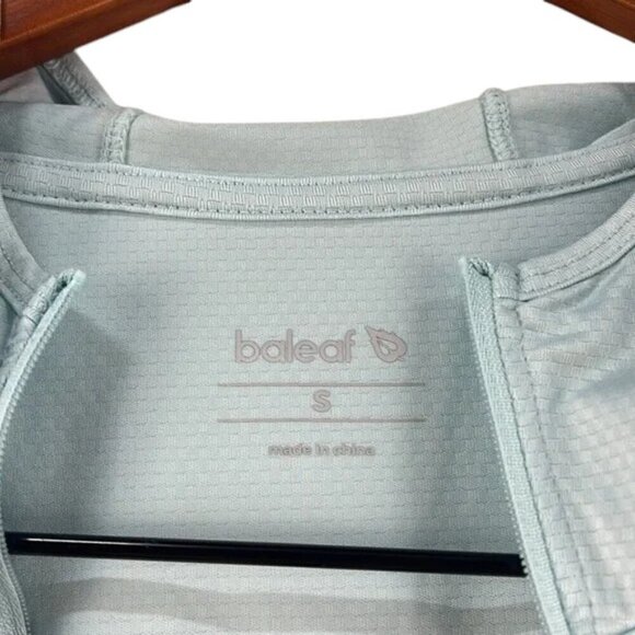 Baleaf Light Blue Hooded Jacket Zip-Up Size S - Picture 9 of 10